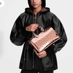 Louis Vuitton speedy Bandouliere 25 in copper monogram Mirior RGH new
